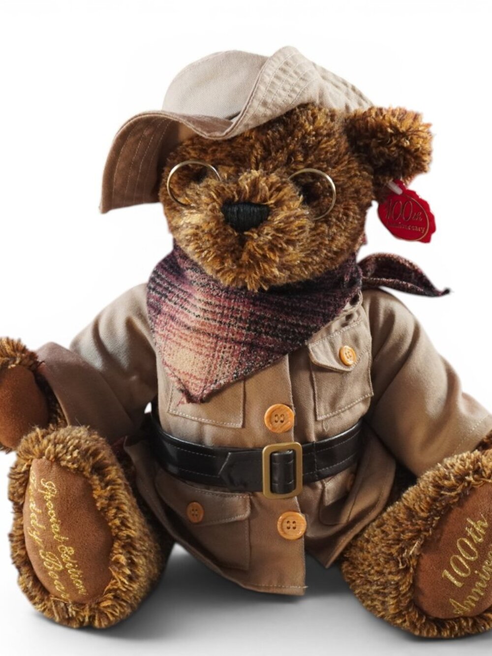 Dan Dee Collector's Choice 100th Anniv. Bear Talking‎ Theodore Teddy Roosevelt - Picture 9 of 16